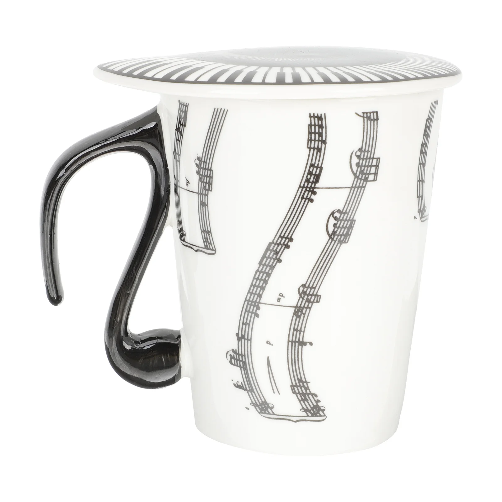 

Music Theme Ceramic Cup Milk Mug Coffee Water Drinking Cup Decorative Mug for Home Cafe Bar Coffee Cups Ceramic