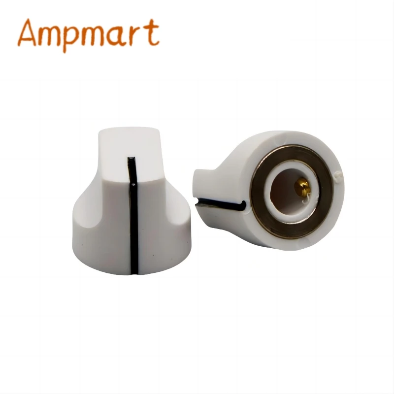 5 Stück 16×15mm Gitarren-Effektpedal-Knöpfe, Potentiometer-Lautstärkeregler für Radio & HIFI-Verstärker, Innendurchmesser 6,0 mm – Detail 4