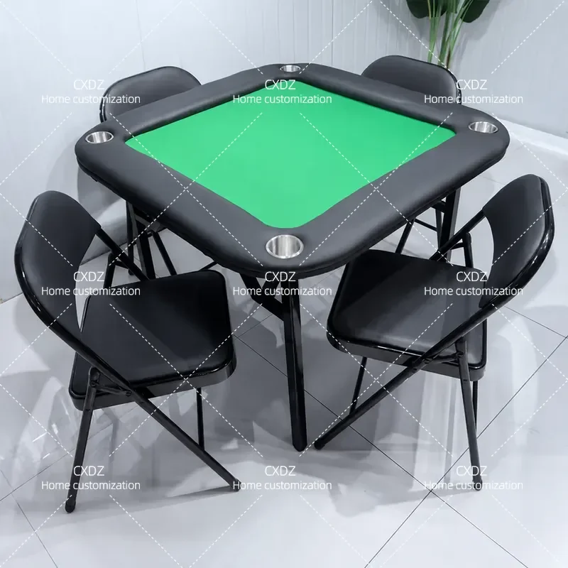 Wholesale Portable Folding Poker Table Soft Bag Large Square Competition Mahjong Egg Table for Household Use