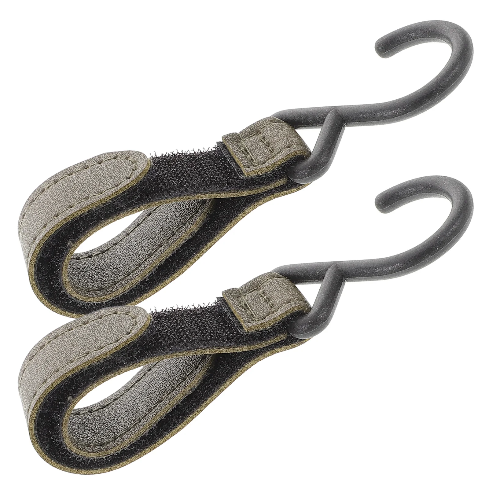 

2pcs Baby Stroller Straps Lightweight Portable Detachable Hooks Buckles Compatible Pushchair Accessories Pram Hangers Travel