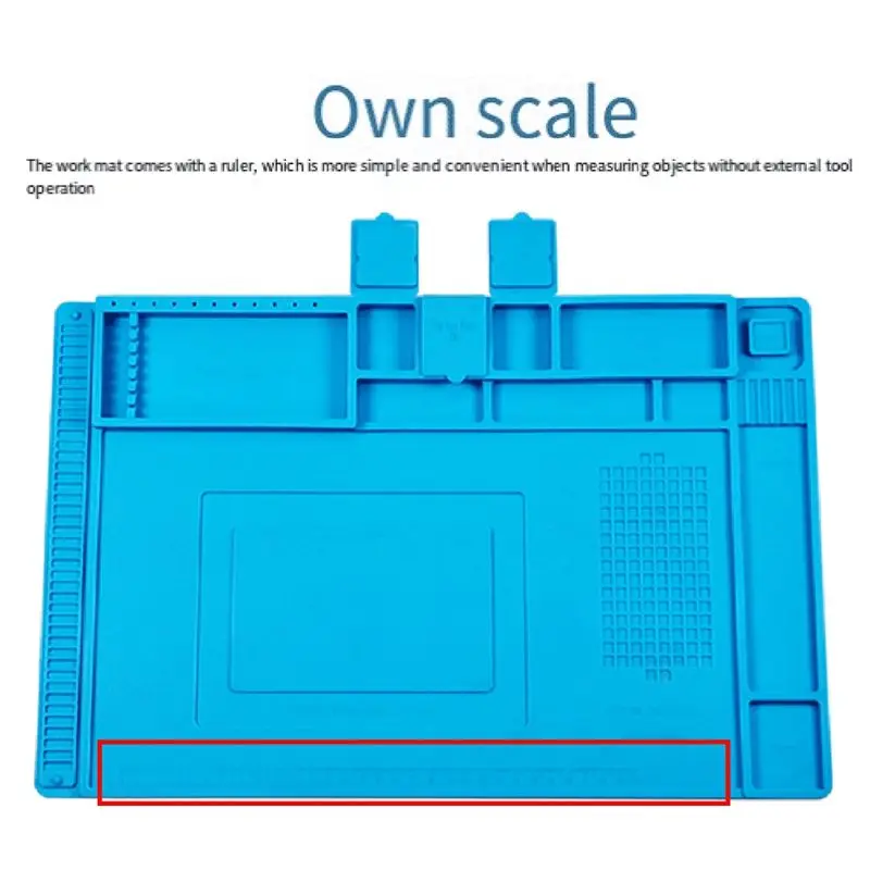 A69emat Silicone Soldering Station Phone Large Repair Computer Workbench Maintenance Anti Mobile Static Welding Resistant
