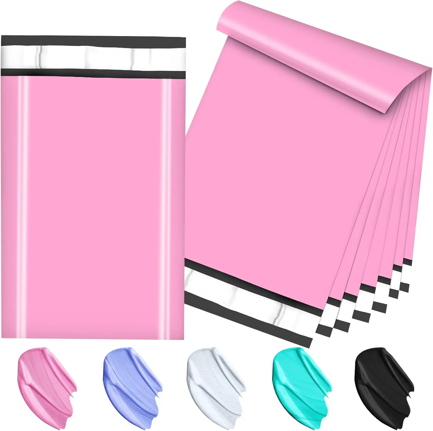 

120 Pack Pink Poly Mailers 6x9 Self Adhesive Waterproof Tear Proof Envelopes