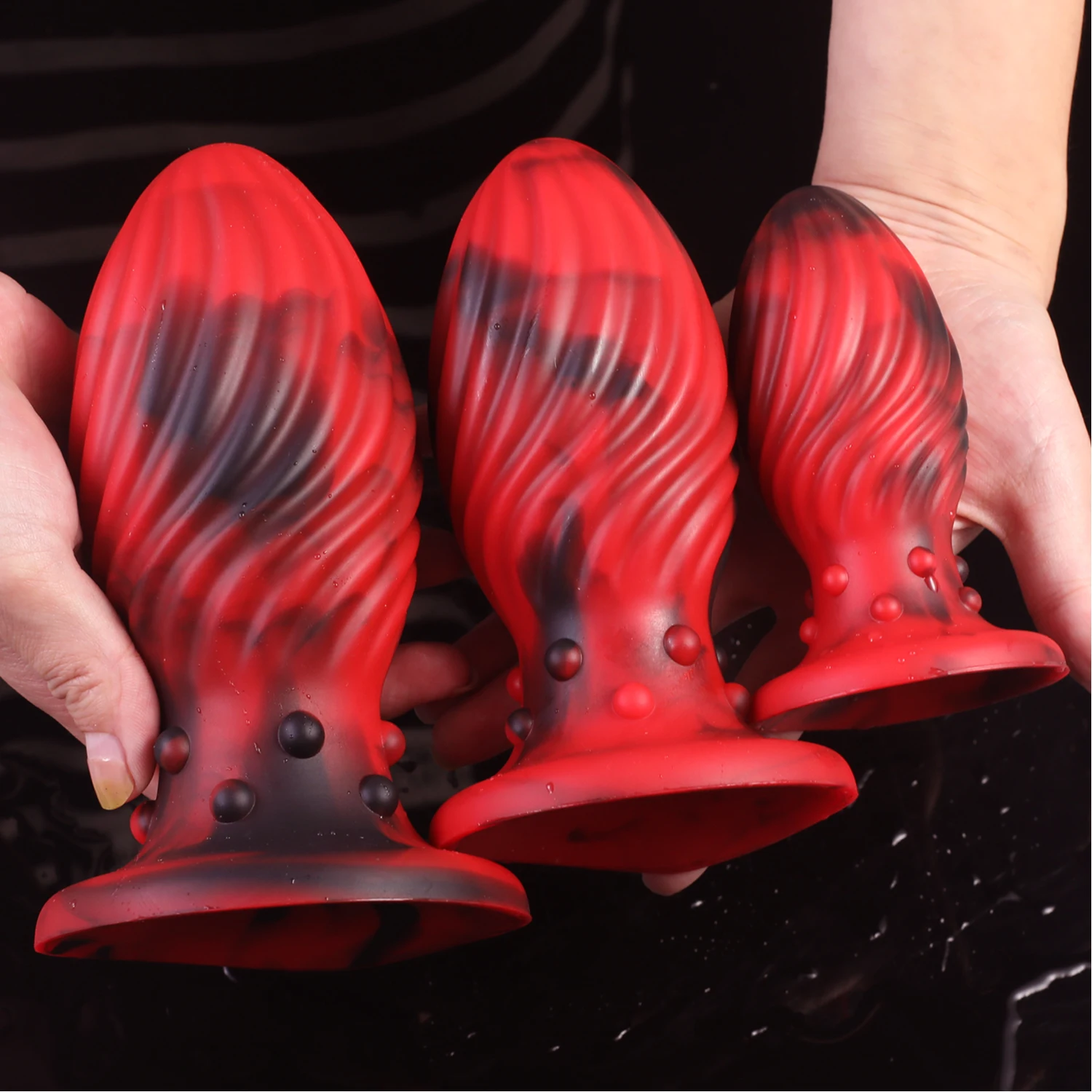 Huge Size Anal Plug Adult Sex Toys Big Dildo Anus Expander Silicone buttplug No Any Smell Soft Butt Plug With Strong Suction Cup