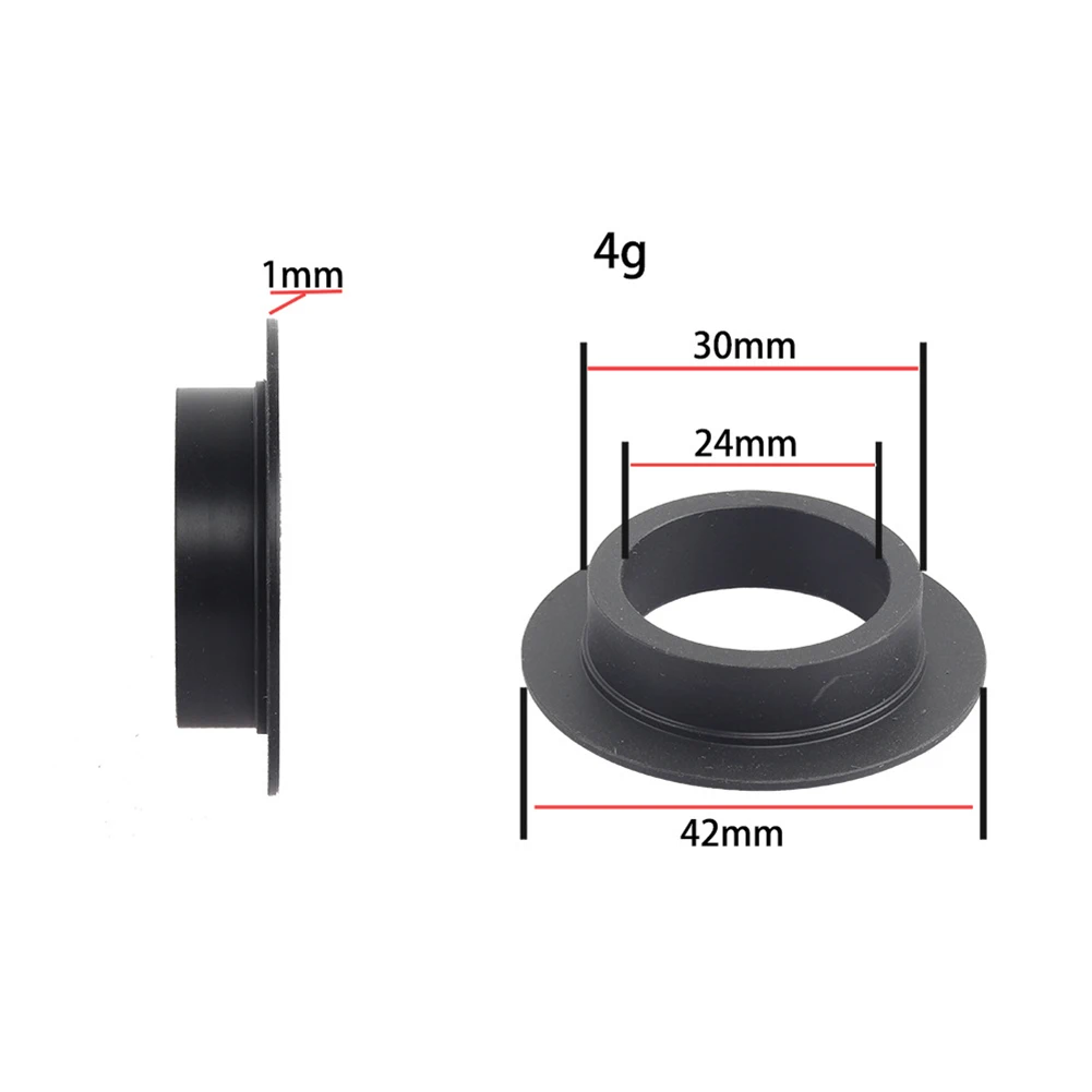 Bicycle Bottom Bracket Adapter Side Cover Patcher Fit for DUB BSA BB Outdoor Cycling Accessories Durable Practical Black