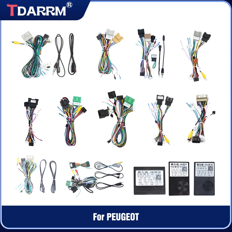 Car Radio cable canbus Harness For CHEVROLET Redline/Trailblazer/Colorado/TRAX/AVEO/MALIBU/GM/COBALT/Daewoo/Spark/Baic/Beat