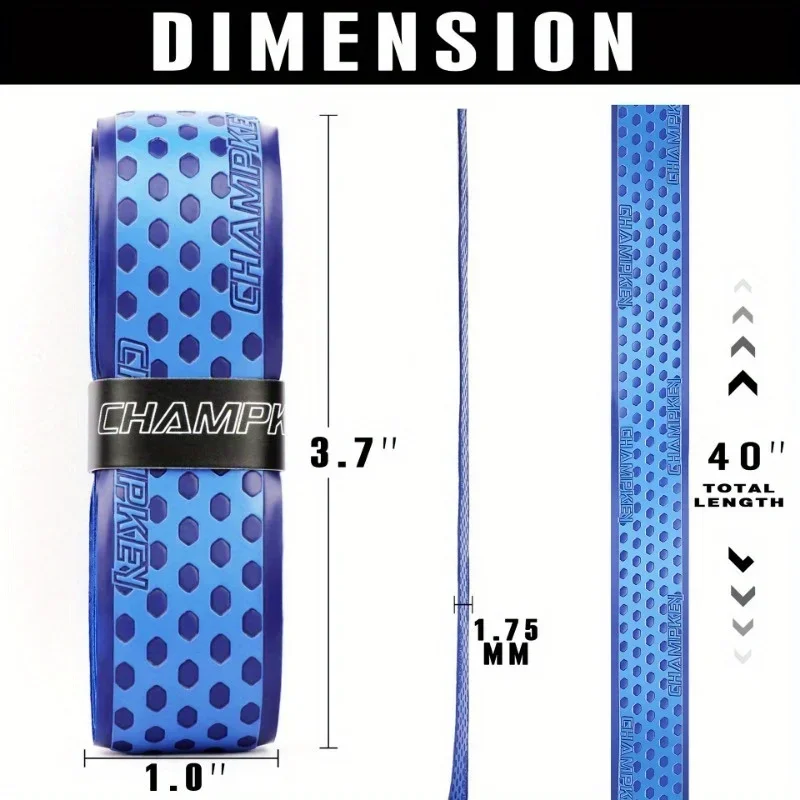1pc Baseball PU Wrap Tape Bat Grip Tape Baseball Grips PU Hand Rubber Wrap Tape Grip Taping Accessories Supplies