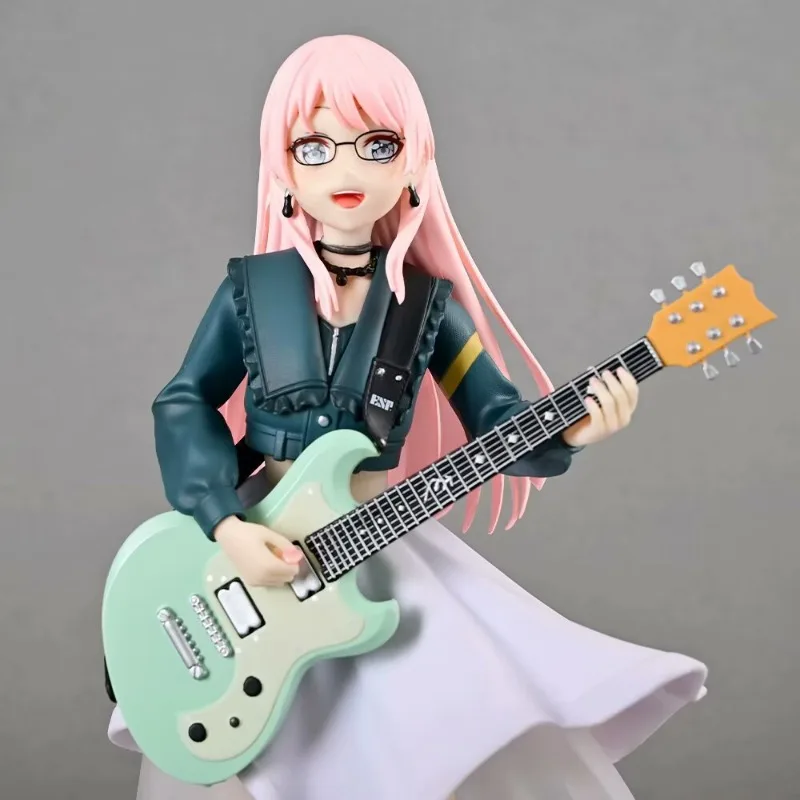 

Горячая распродажа MyGO! Аниме-фигурки Chihaya Aine с гитарой и Хитори Gotoh из «BanG Dream!» Настольный декор, коллекционные подарки для фанатов
