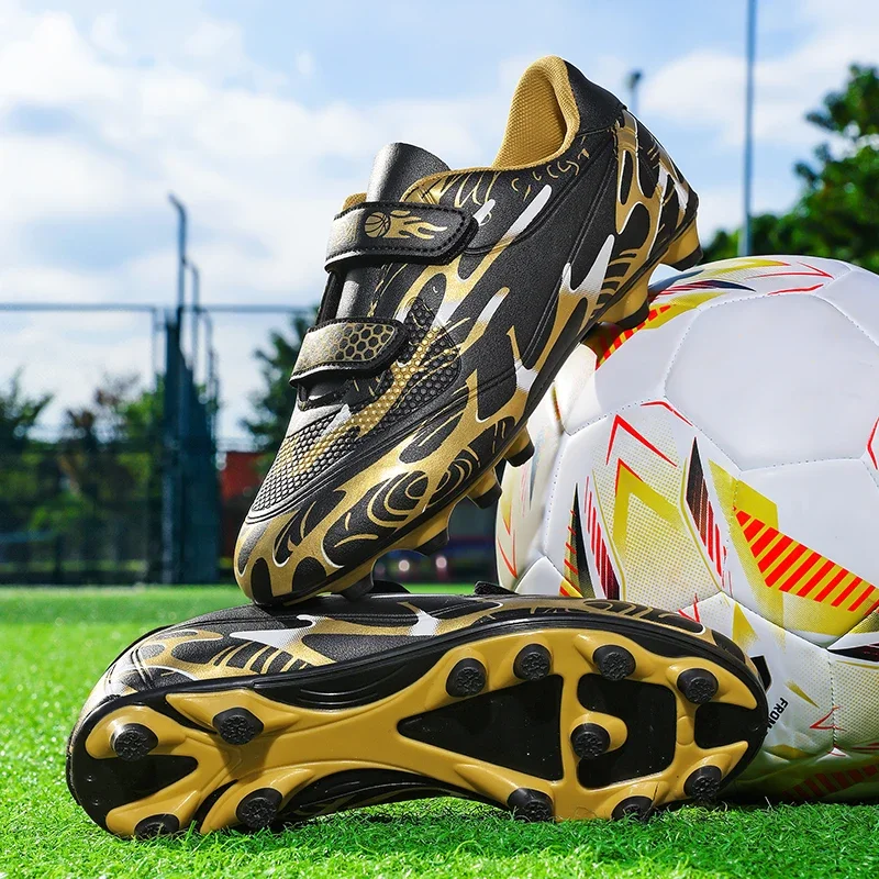 Neue Männer Kinder Fußball Stiefel Ultraleicht Jungen Professionelle Fußball Schuhe Stollen Nicht-Slip Spiel Gras Training Schuhe Drop Verschiffen – Detail 17