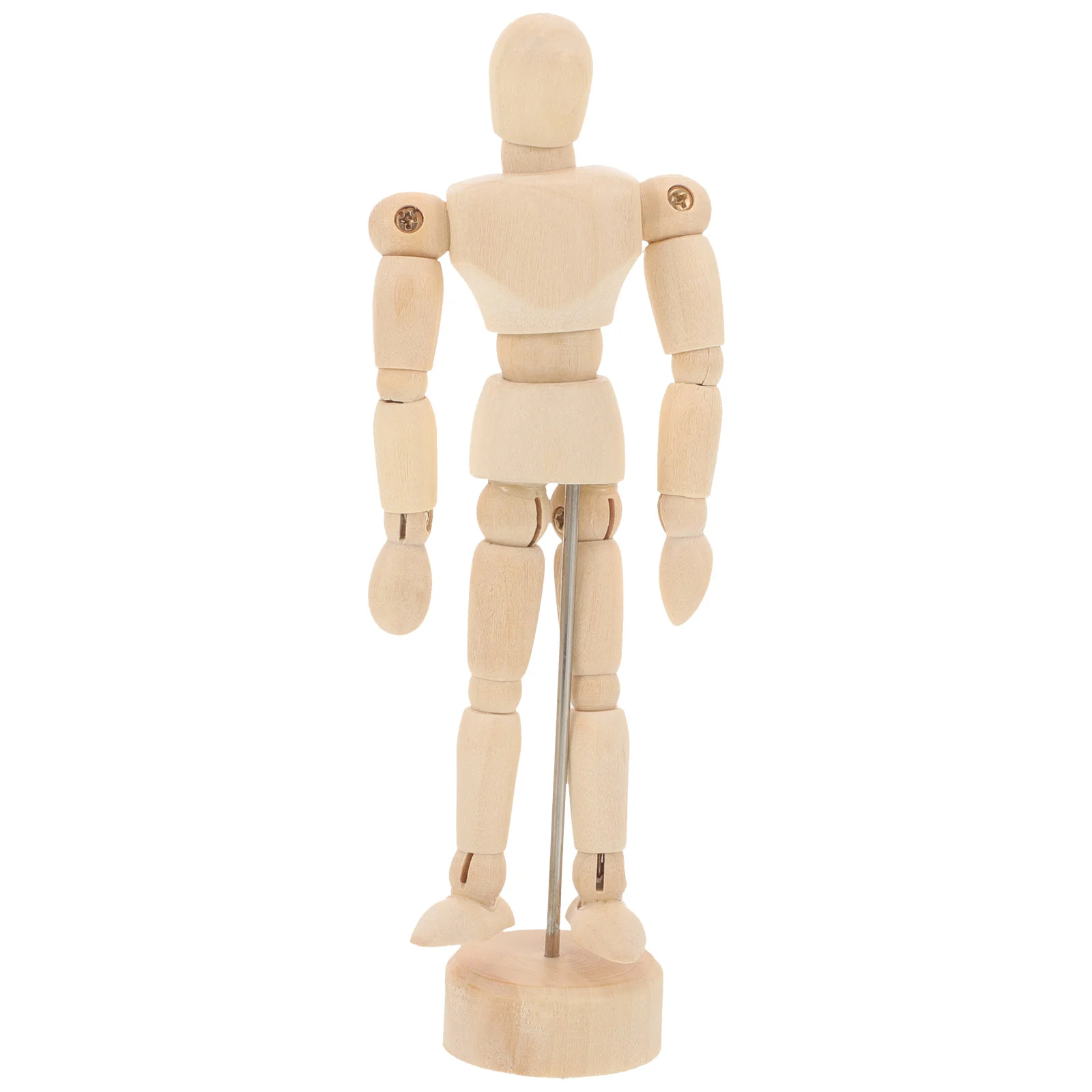 Wooden Accessory Woodenc Model Mannequin Mini Human Bamboo Drawing Woody Toy