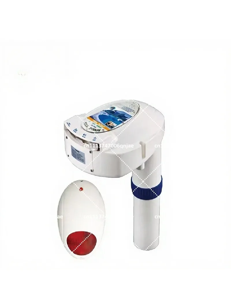 Rechargeable Pool Alarm System with Remote Receiver and Underwater Motion Sensor for Kids Safety