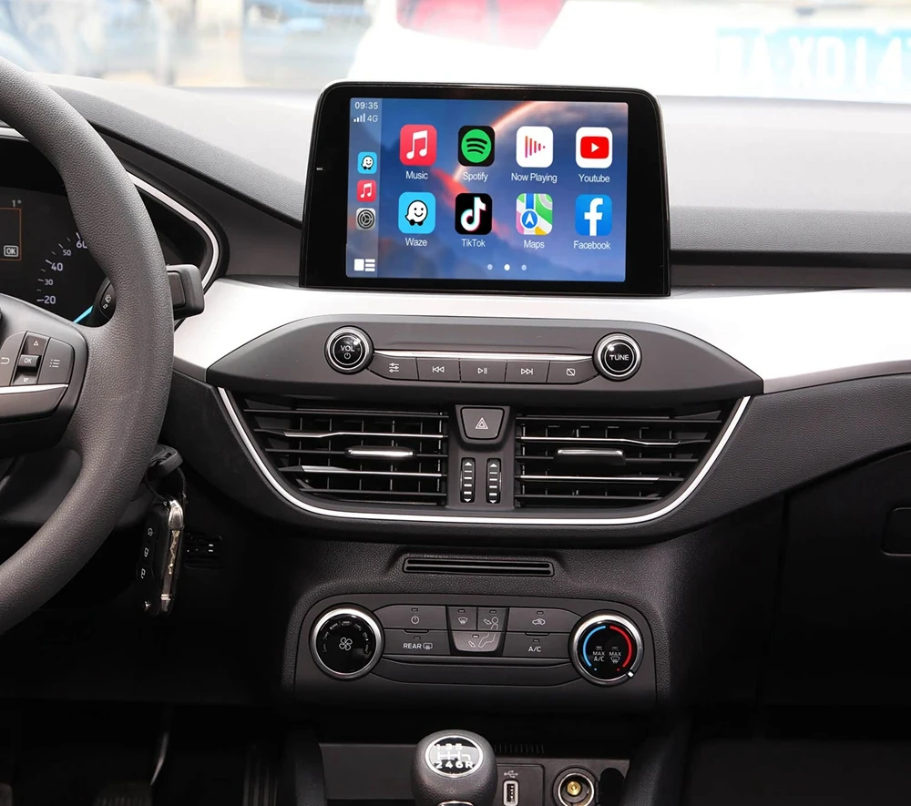 Android Auto Car Radio For Ford Focus Kuga Mk4 2019-2022 WIFI CarPlay GPS Navigation Multimedia Video Player BT DSP autoradio