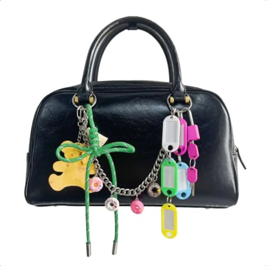 

QTMY Keychain Bag Charms for Bogg Bag Accories Purse Handbang Backpack238