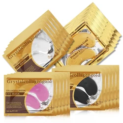 60PCS=30 Pairs Collagen Gold Eye Mask Moisturizing Hydrating Patches For Eye Dark Circles Beauty Skin Care Korean Cosmetics