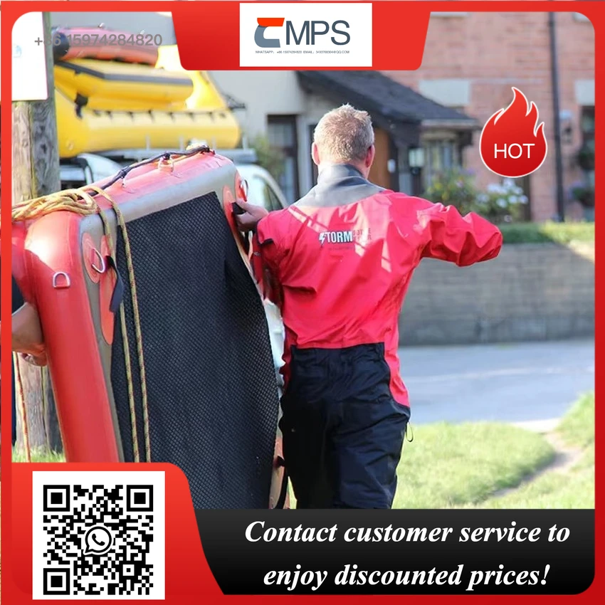 10m Heavy-duty Inflatable Rescue Board for Emergency Water Rescue DWF Floating Bridge Pontoon Walkways