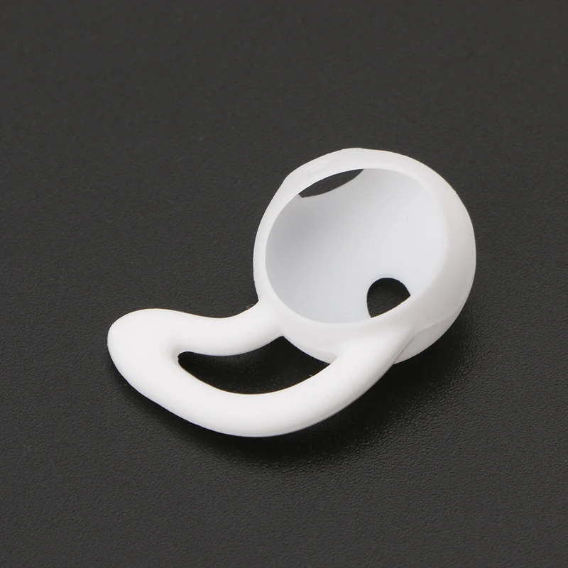 2Pairs Silicone in-ear Headset Earbuds Cover with Ear Hook for Apple