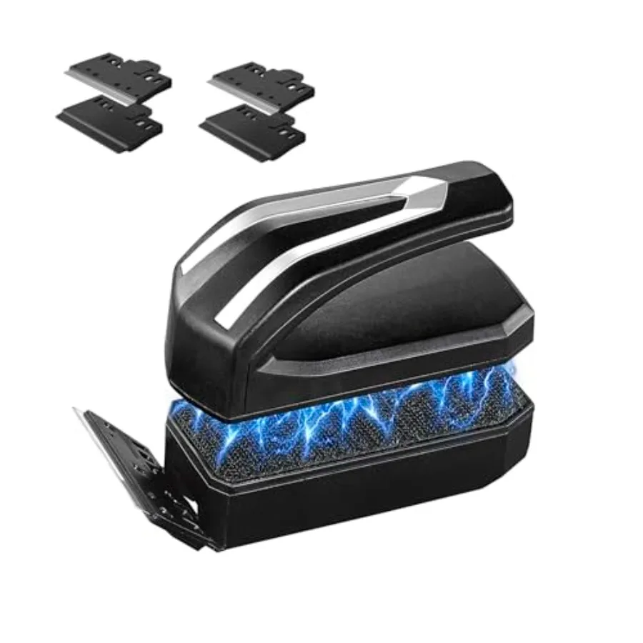 

Aquarium Super Powerful Magnetic Cleaner with 4 Algae Scrapers for Glass Fish Tank Magnet Brush Floating M+ Plus