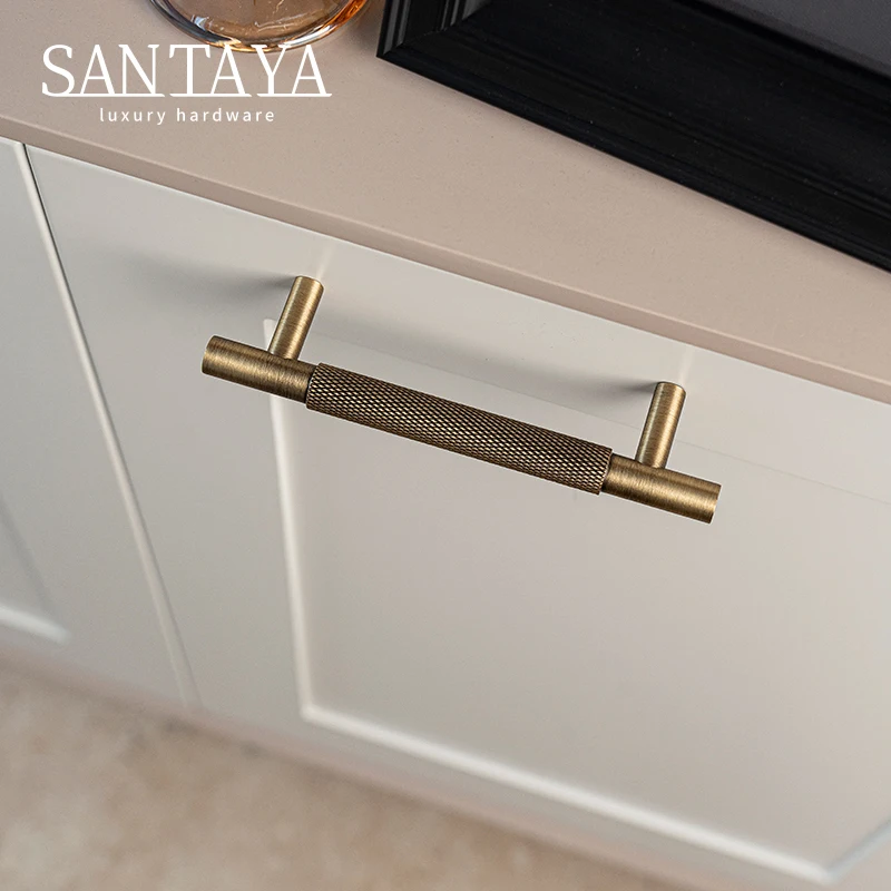 Antique Brass Cabinet Pulls 6