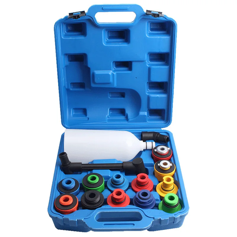 

15-Piece set of automobile engine oil filling funnel special oil filling device set set maintenance equipment tools