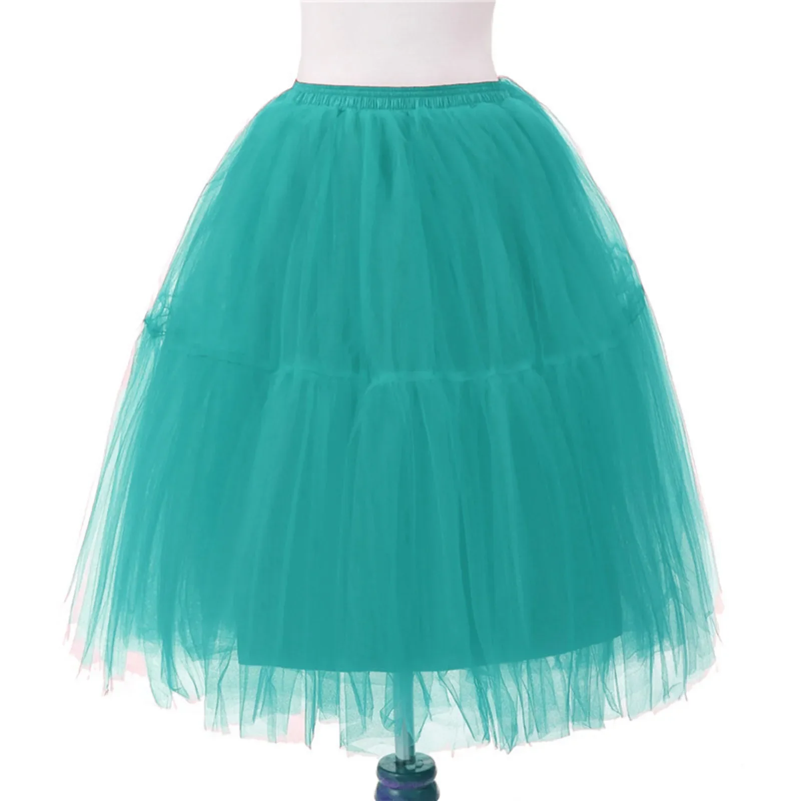 

Carnival Women Tutu Short Skirt High Waist Mesh Soft Tulle Skirt Puffy Pettiskirt Prom Ball Gown Party Dance Tutu Dress