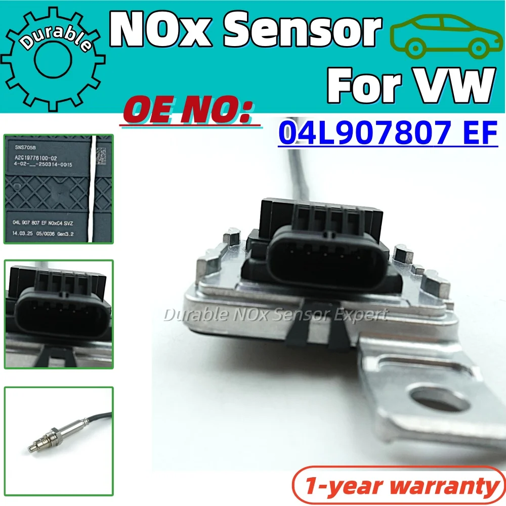 

Датчик оксида азота 04L907807EF SNS705B A2C19776100-02 для VW Crafter (Nox-сенсор)