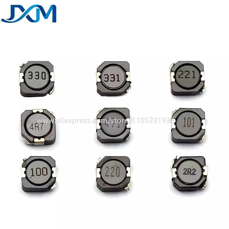 10pcs/lot CDRH104R SMD Power shielded inductor CD104R 10*10*4MM 2.2UH3.3UH4.7UH6.8UH10UH22UH33UH47UH68UH100UH150UH220UH 330UH