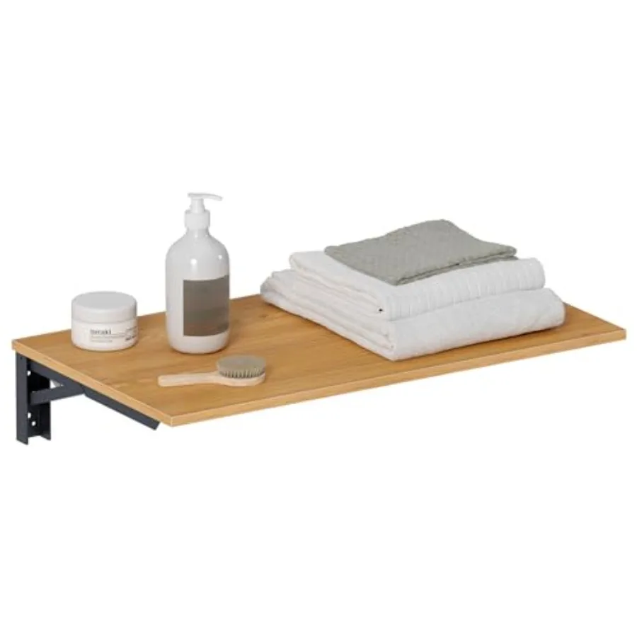 

Small Fold Down Table Wall Mounted Heavy Duty Small Folding Wall Table Length 30 inches Width 20 inches Perfect Addition to Lau