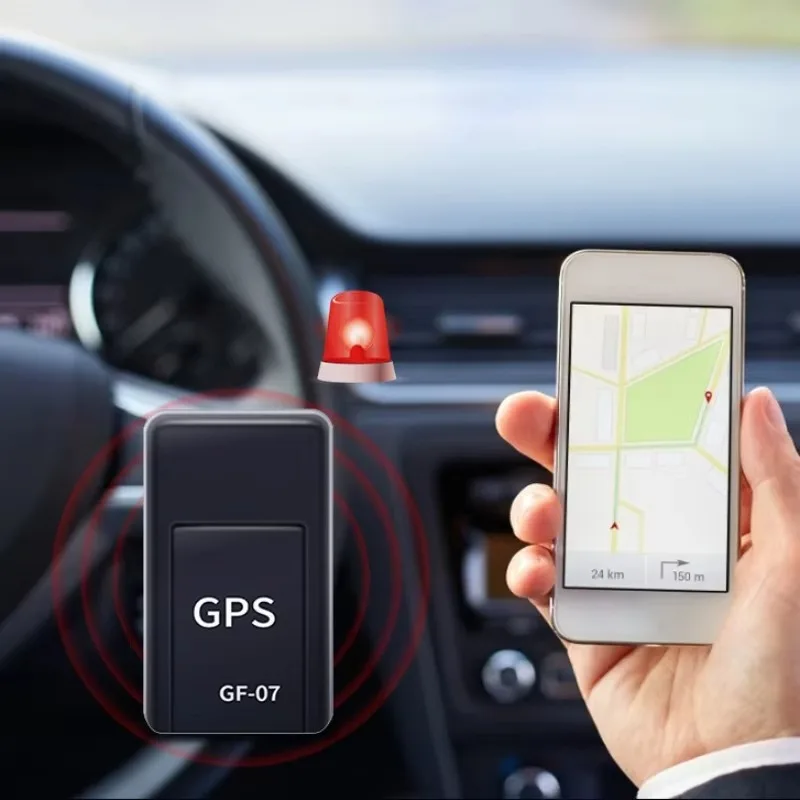 Rastreador GPS micro magnético, monitor de seguimiento antirrobo en tiempo real para motocicletas y vehículos, mini GPS de posicionamiento antipérdida personal