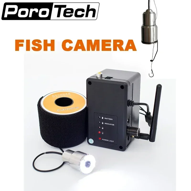 

WF13WSL 50M/160FT Underwater Fishing Camera Fish Finder 50M Underwater 1000TVL HD Waterproof Fishing Camera For Sea Fishing