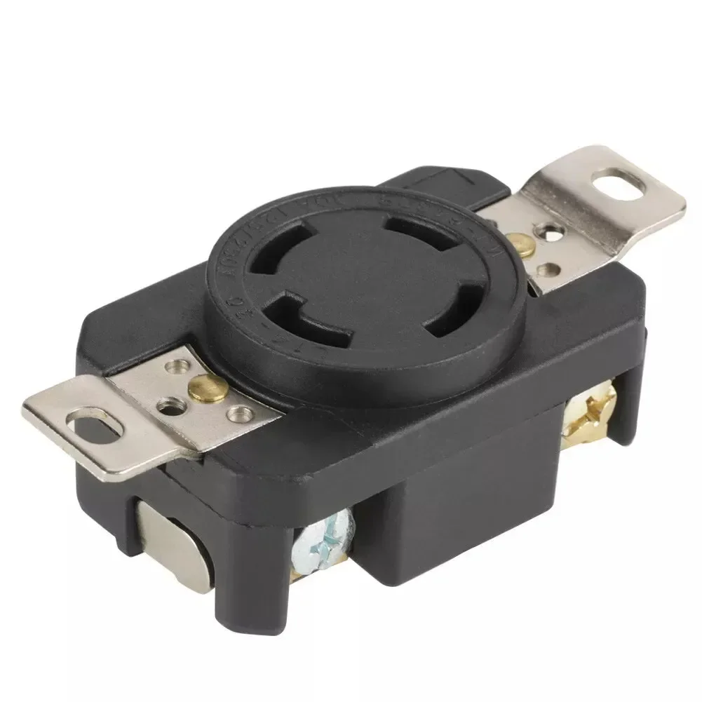 4 Wire Socket Replacement 30A 125-250V Generator Socket Female Connector For L14-30R Electrical Equipment Accessories