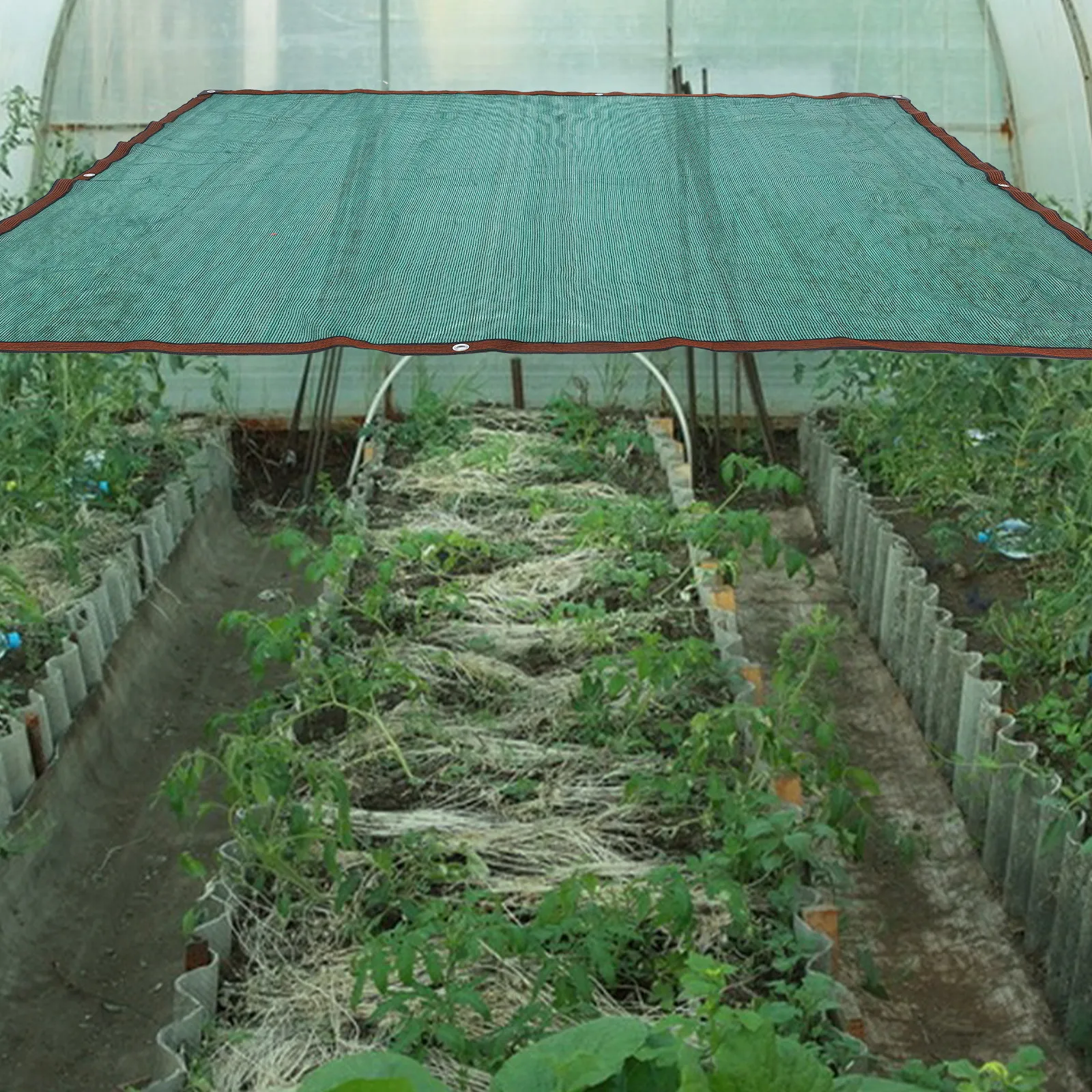 Shade Cloth Large Pe Material Plant Sunshade Balcony Outdoor Tarps for Shade Garden Sun Block Cloth Shading Fabric