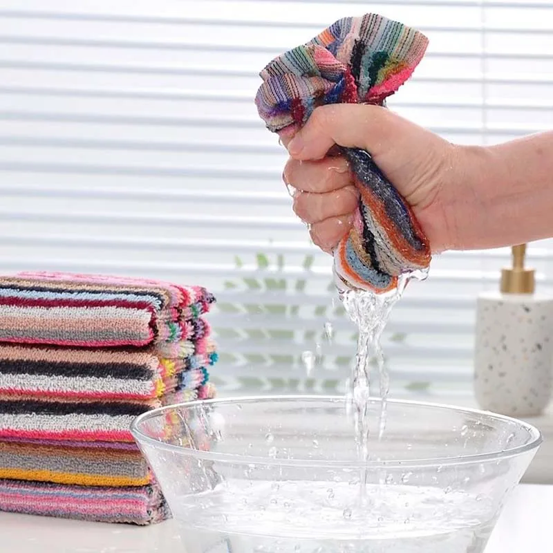 30x30cm Hand Towel Portable Soft Absorbent Washcloth Bathroom Clean Face Towels skin-friendly household multi-function Toallas