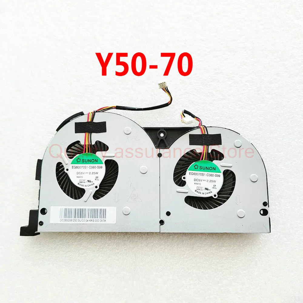 For Lenovo Erazer Y50 Y50-70 Y50-70AM Y50-70AS Fan Y50-70 DC28000EQS0 EG60070S1-C060-S99 DC5V