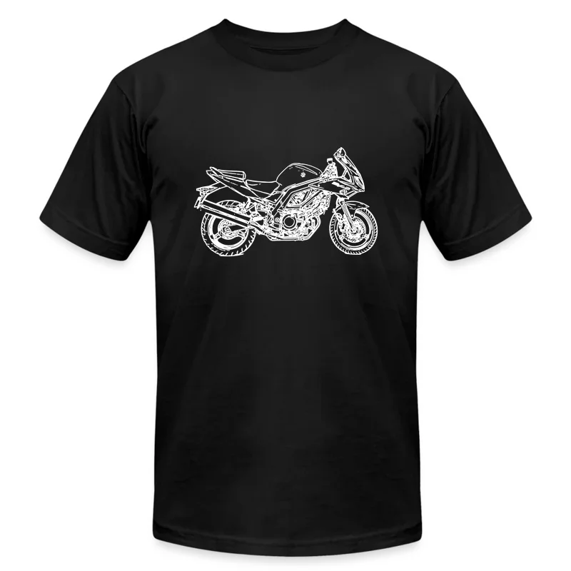 2024 Men Suzukis SV650S Motorbike Fan T-shirt Casual T Shirt Graphic Summer Short Sleeves 100% Cotton S-3XL