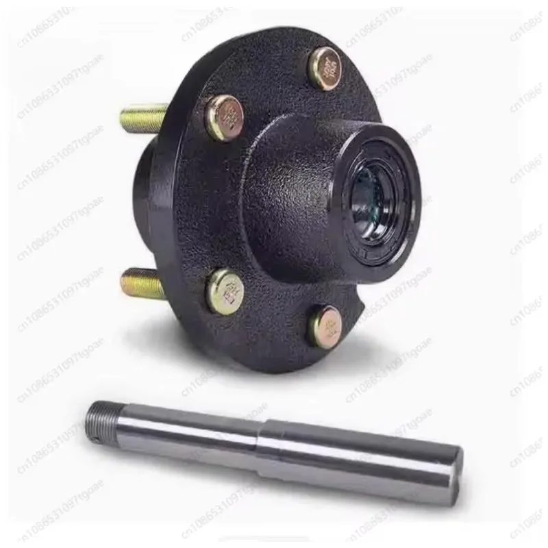 

One Egotrailer 2PCS 5-114.3 3500lbs Unbrake Trailer Half Axle Shaft Trailer Hubs Trailer Parts Price for Pair