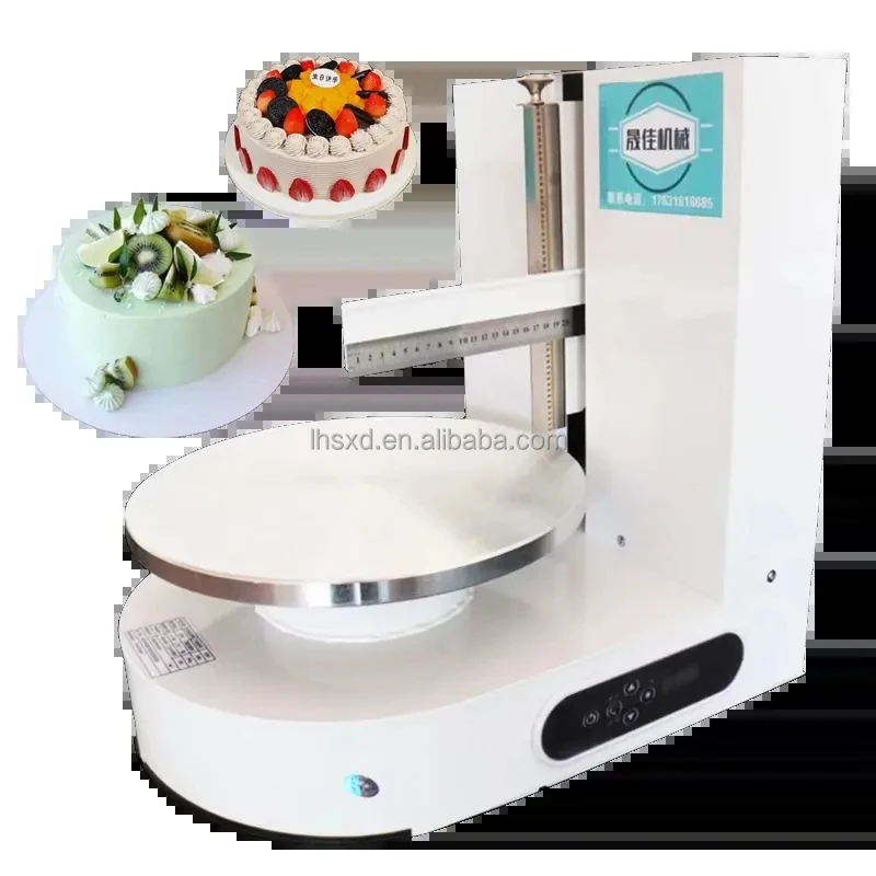 

Xingdian Cake Cream Spreading Coating Filling Equipment Electric Cake Bread Cream Decoration Spreader Smoothing Machine