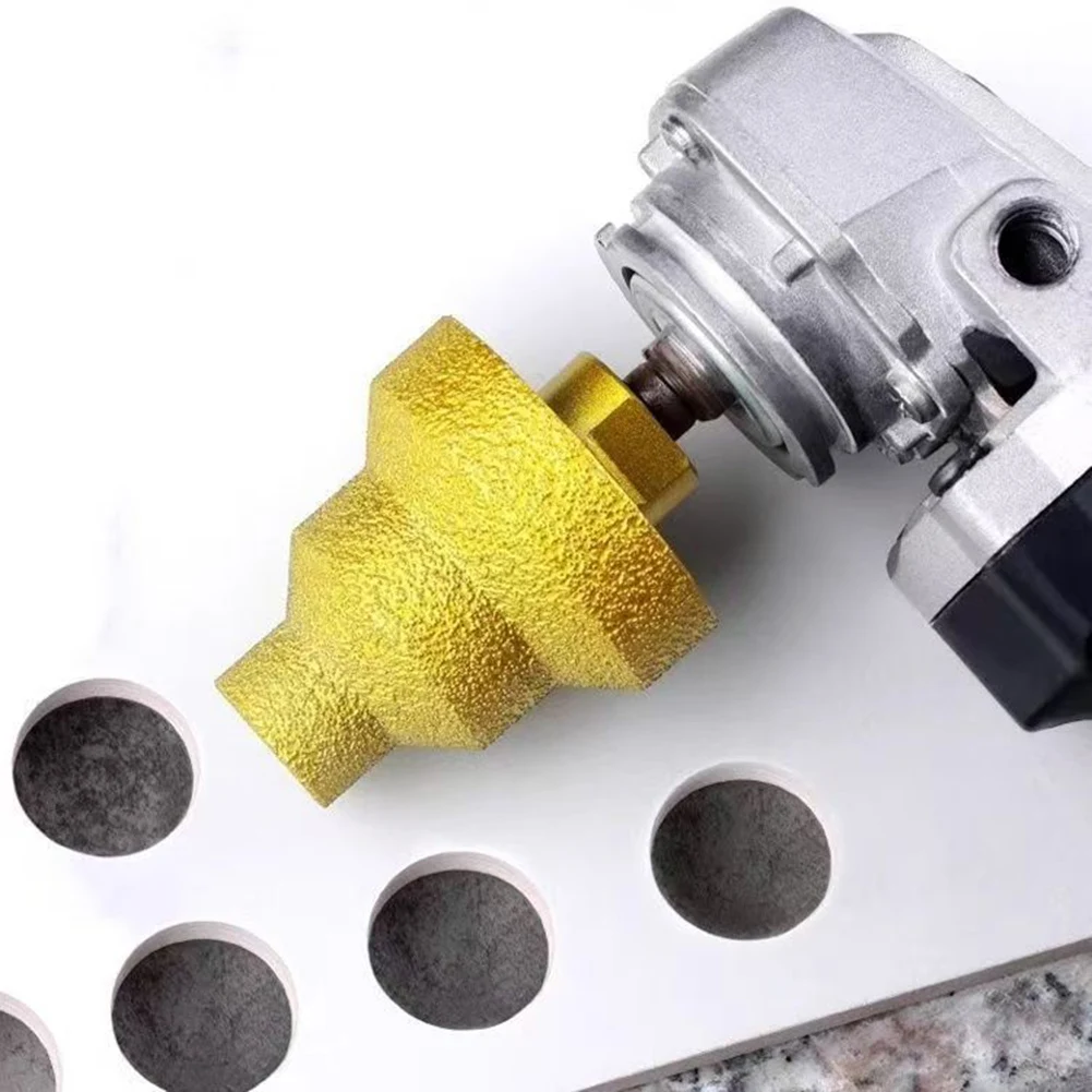 2 قطعة مثقاب الماس تلميع بت للزجاج الجرانيت الدقة قطع تلميع طحن لملحقات أداة طاحونة كهربائية