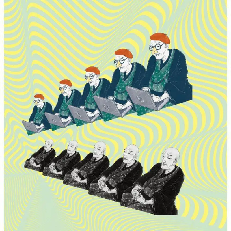 Shiriagari X Hokusai مضحك قليلاً Thirtysix Views Shiriagari Kotobuki Shogэ 9784096823781 كتاب