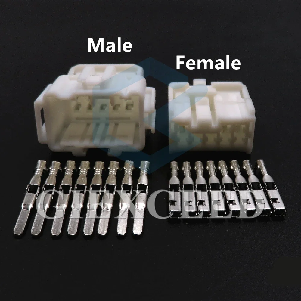 8 Pin Auto Wire Socket 2.3 Series Car Atmosphere Lamp and Fuse Box Cable Connector AC Assembly For Honda 6098-4670 6098-4661