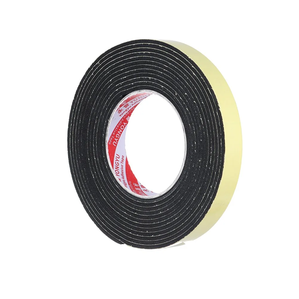 New 10M Foam Sponge Tape Single-sided Strong adhesive Anti-collision Tape EVA Weather Stripping