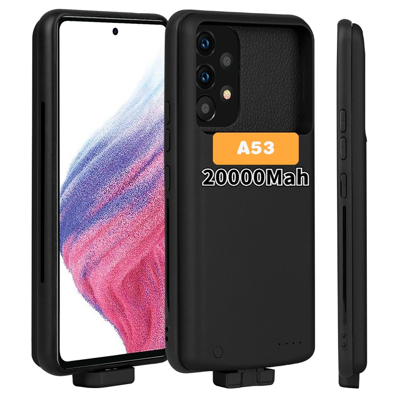 A53 A52 A54 For Samsung Galaxy 5G Battery Charger Case Power Bank Power Case For Samsung Galaxy A54 Battery Cases