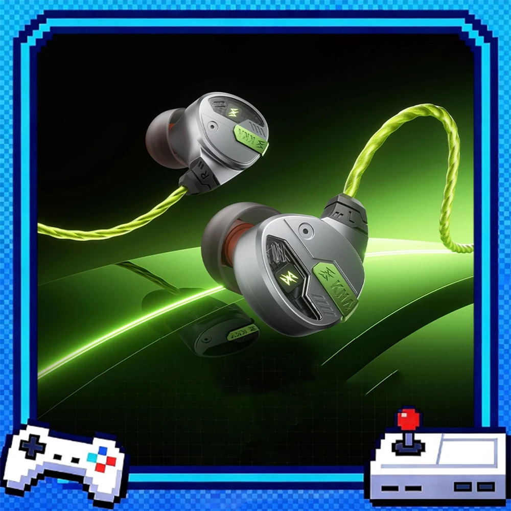 KNA Yaoguang Gaming Earphones Wired In-Ear Headset with Microphone Low Latency Sound Positioning for FPS PC Mobile Esports
