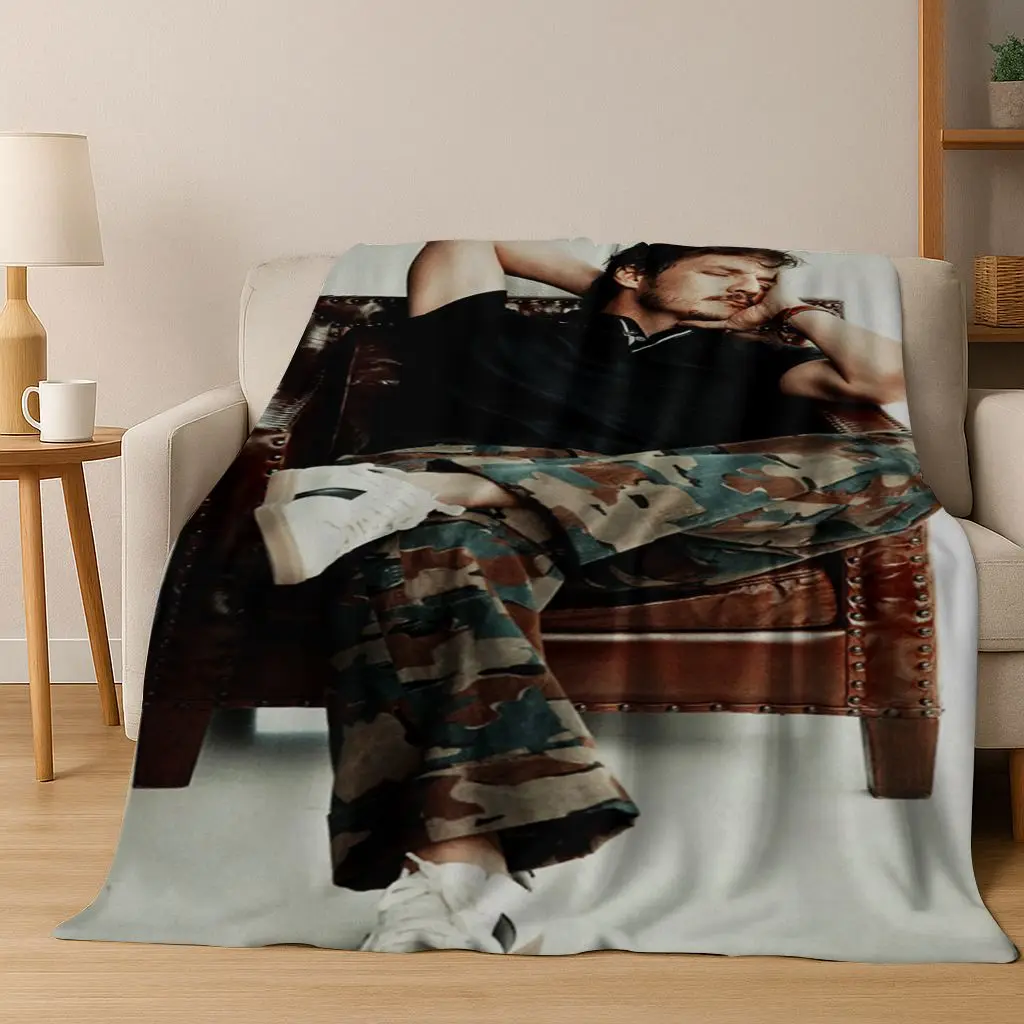 ثلاثية الأبعاد خوسيه بيدرو بالمسيدا باسكال ستار الفانيلا بطانية لينة بطانية دافئة لغرفة النوم غرفة المعيشة السرير السفر التخييم نزهة هدية