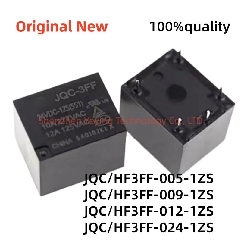 10Pcs/Lot 100% New Jqc-Hf3Ff-005-1Zs Hf3Ff-009-1Zs Hf3Ff-012-1Zs Hf3Ff-024-1Zs Switch in Groups of Five Feet