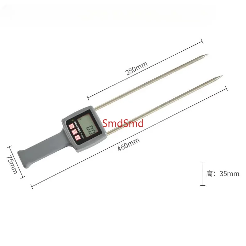 Grass Moisture Tester Straw Feed Straw Alfalfa Bundle Moisture Tester Humidity Meter