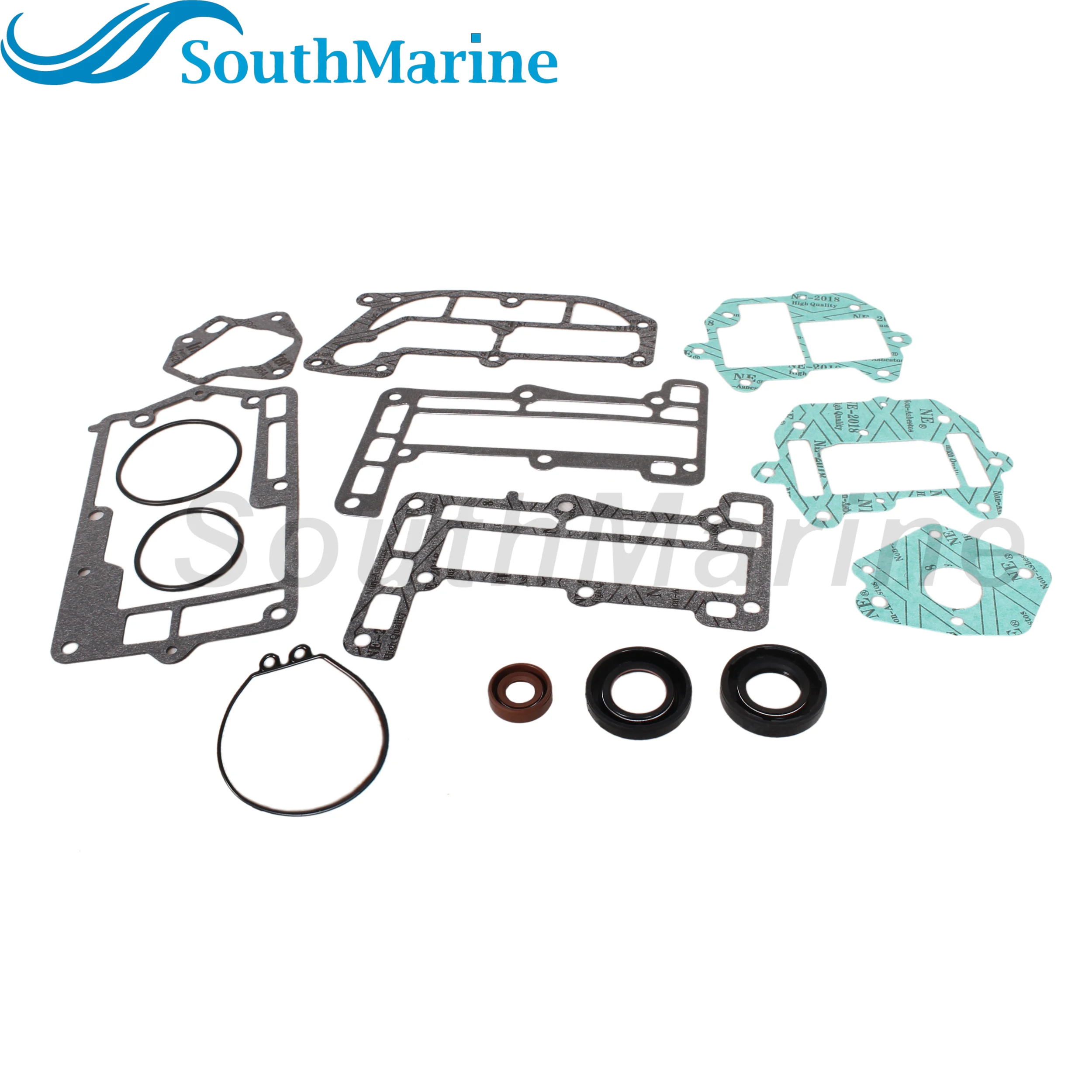 Boat Engine 6G1-W0001-00 6G1-W0001-01 6G1-W0001-02 6G1-W0001-A2 18-99117 Lower Casing Gasket Kits for Yamaha 6HP 8HP 6C 8C