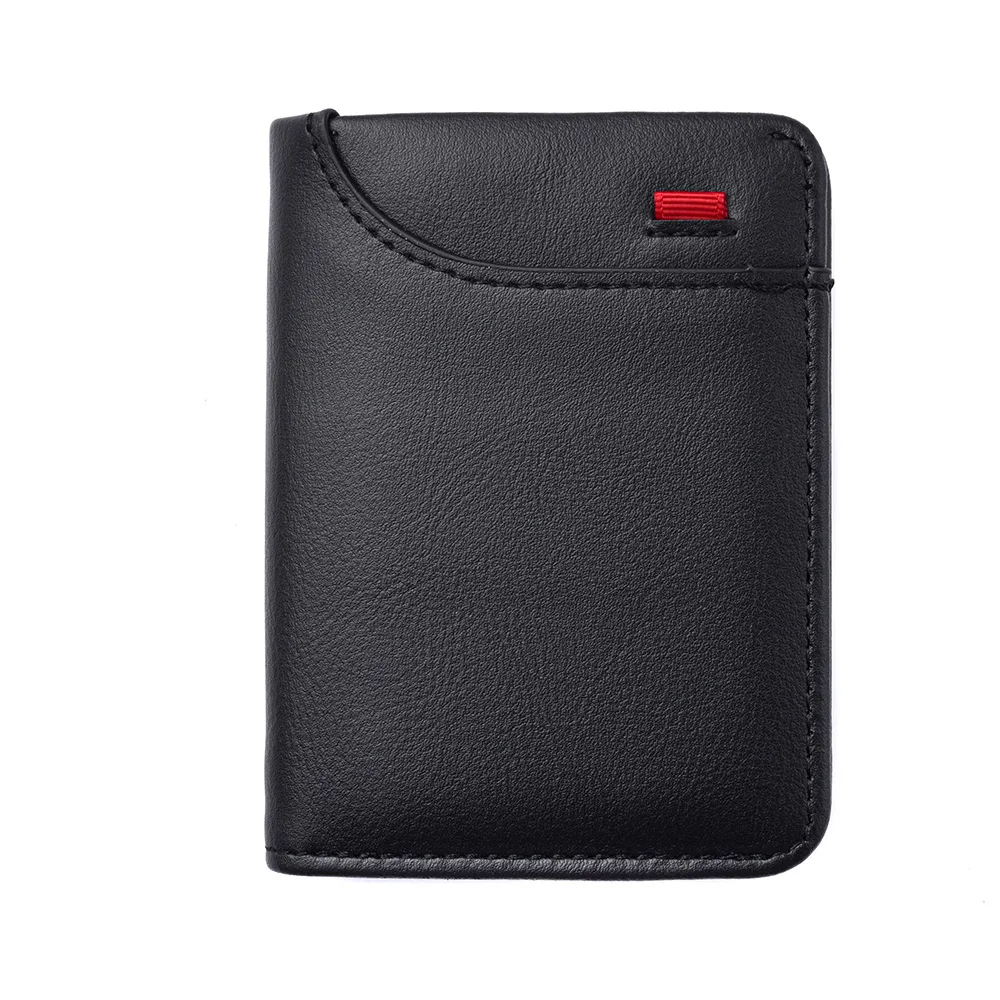 1pc Herren Minimalismus Pu Leder Kreditkarten geldbörse, Herrenmode weichen dünnen ID-Karten halter, schlanke kleine Karten etuis Inhaber – Detail 5