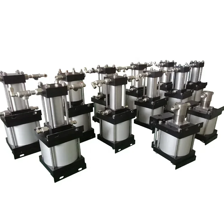 30 Years Factory  25:1 Ratio High Pressure Air Amplifier Automatic Booster Pump