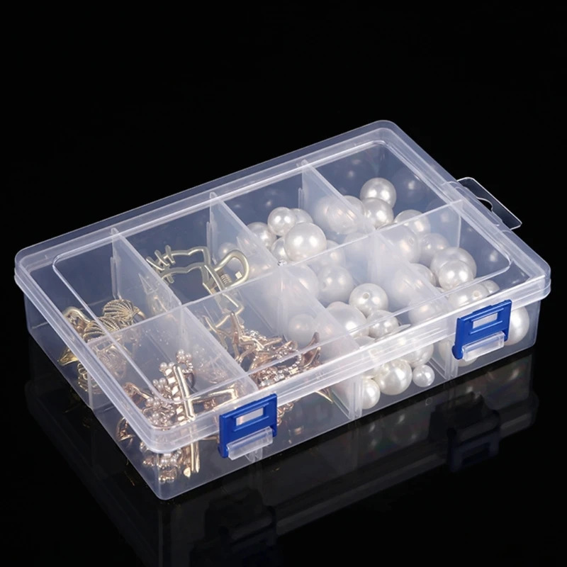 Transparent Multipurpose Storage Box Waterproof Box for Small Item Sorting