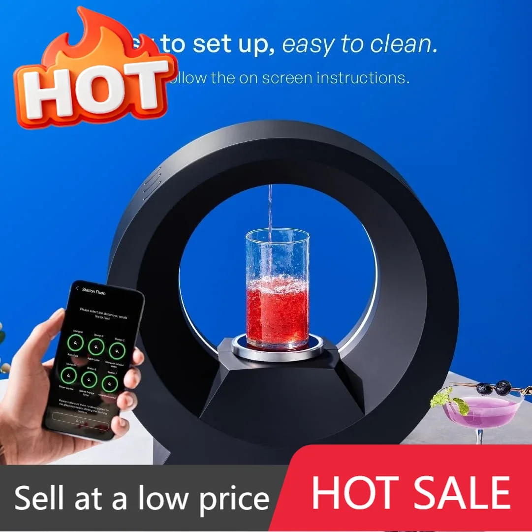 

Суперскидка: Коктейль-мейкер 360 (черный) – Умная машина для приготовления маргариты и домашний барный аппарат для смешивания коктейлей