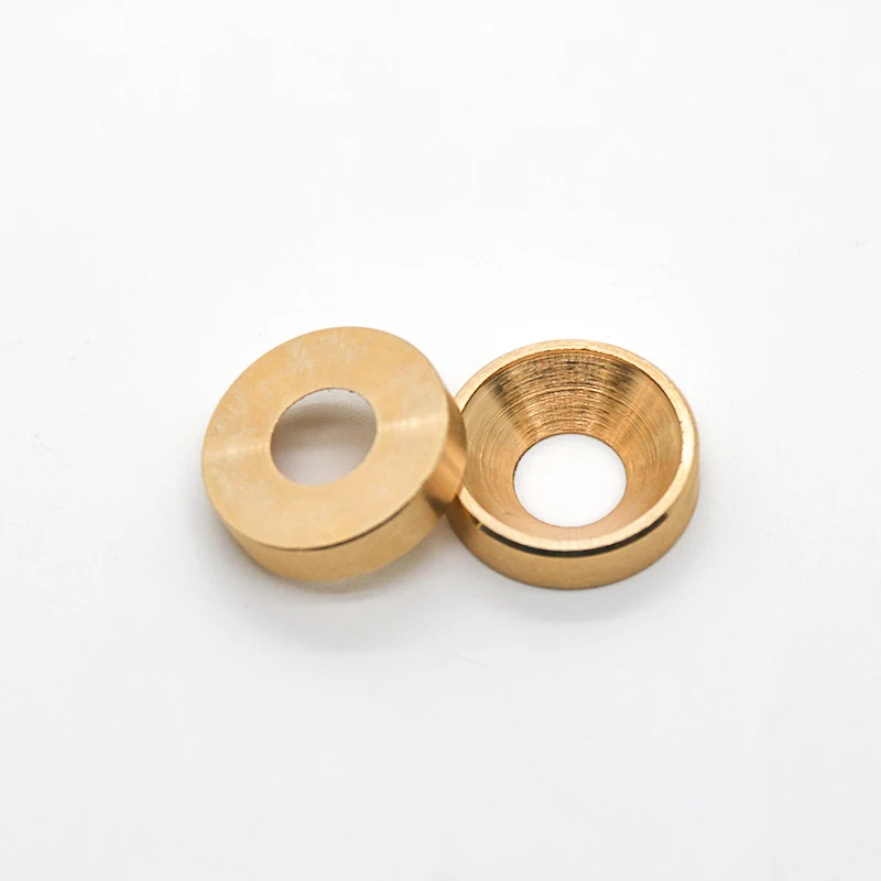 5/10/20/50pcs Brass Countersunk Washer M3 M4 M5 M6 Solid Recessed Countersunk Screw Washers Metal Meson Flat Head Gasket